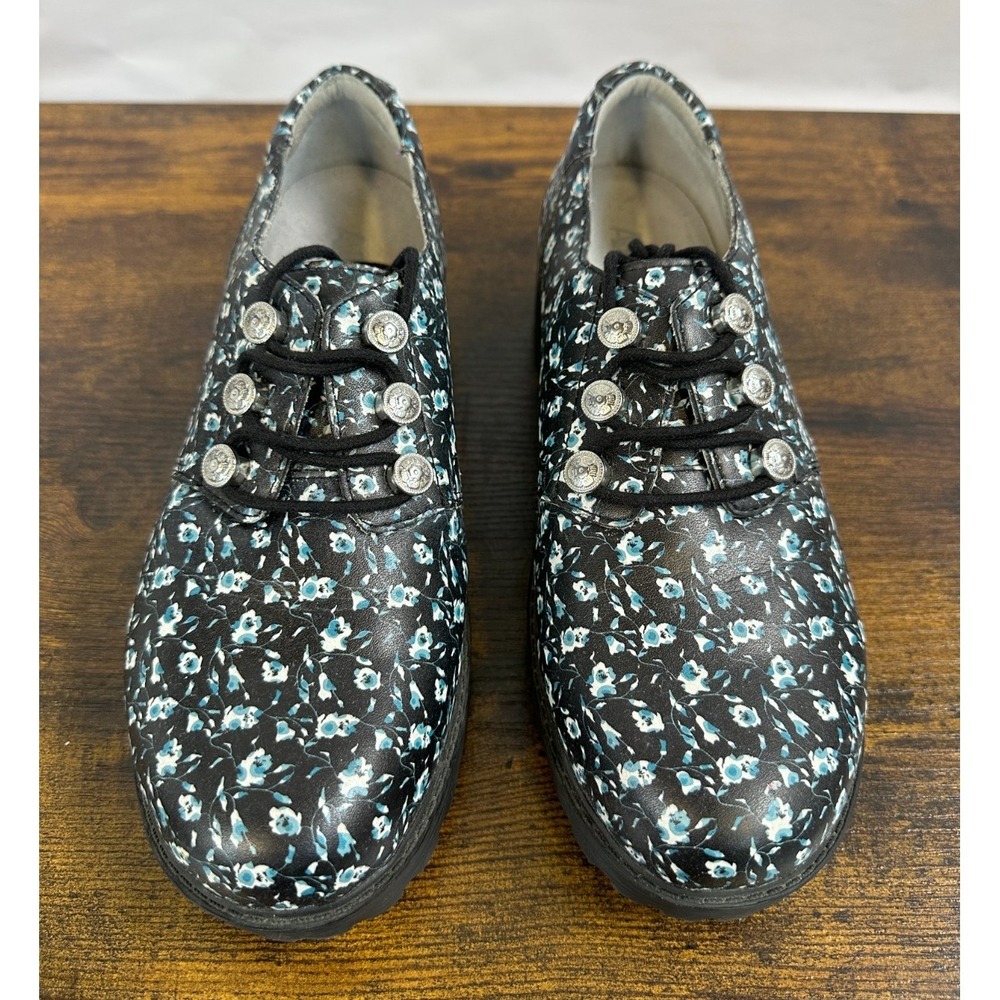 Alegria Reece Doll Parts Shoe Leather Lace Up Size 38 US Size 8 - 8.5 Rockabilly - Picture 14 of 15